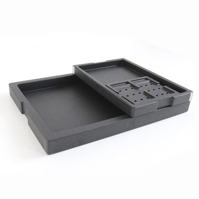 25 kg/m3 mousse ESD antistatique conductive inserts emballage produits métalliques protecteurs