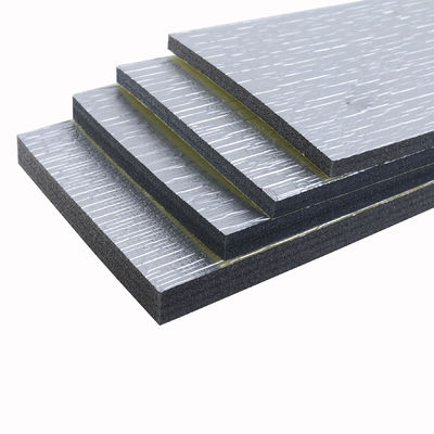 25kg/M³ Isolation en mousse de polyoléfine XPE composite feuille d'aluminium pour conduits de CVC