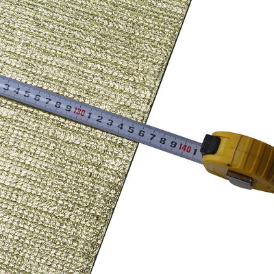 Matériau d'isolation thermique en mousse XLPE XPE en feuille d'aluminium double face pour toit
