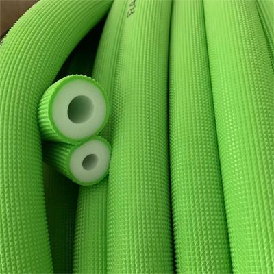 Isolation de tuyau de climatisation ignifuge en mousse XLPE IXPE pour tuyau de cuivre de réfrigération