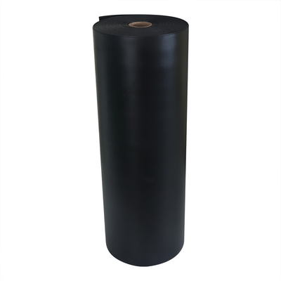Folie de mousse ESD antistatique noire, rouleau de mousse conducteur sans colle odorante