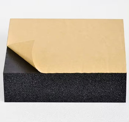 1mx2m feuille de mousse EPDM isolant cellulaire fermé Matériau en caoutchouc pour la climatisation