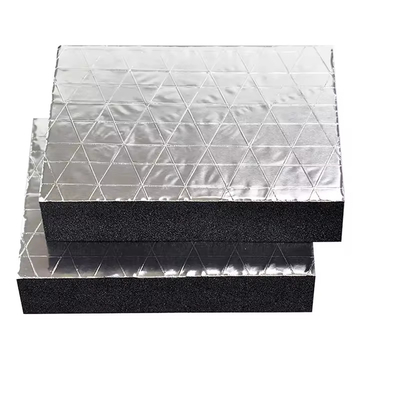 Résistance au vieillissement EPDM à cellule fermée mousse adhésive en caoutchouc avec feuille d'aluminium