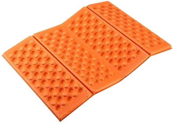 Séat de petit coussin imperméable à l'eau 4 pliages de mousse de randonnée 39.5x27.5x1.5cm
