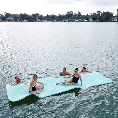 Cellule fermée 12x6 tapis flottant en mousse Pad lac mousse pour les voyages en bateau et flottant