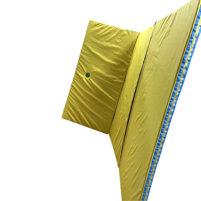 8*5 tapis d'eau en mousse pliée facile à rouler tapis de jeu flottant pour la piscine