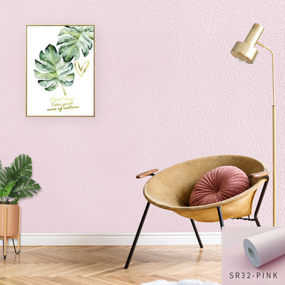 Macaron texturé 3D Pe mousse autocollant murale en aluminium au fond pour la chambre à coucher