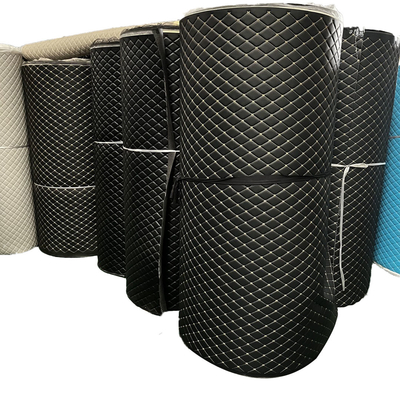 1.8m Largeur Couvert PVC cuir synthétique avec éponge et mousse Xpe pour tapis de voiture