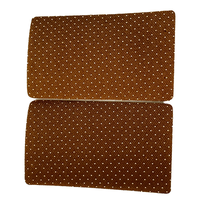 Tissé en relief imperméable à l' eau en PVC synthétique en cuir d' éponge pour tapis de sol de voiture