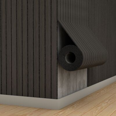 Panneaux mous élastiques imperméables de lamelle de grille de grain en bois de PVC d'IXPE pour le décor d'école