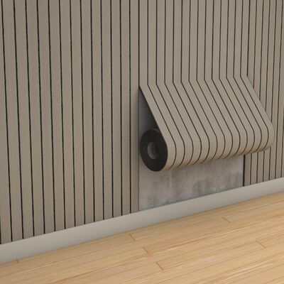 Panneaux muraux en bois mou de lattes avec la couche de mousse d'IXPE pour le décor à la maison de bien-être