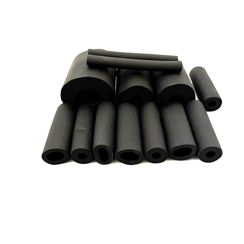 Nitrile PVC NBR mousse à cellules fermées Installation rapide, mousse en caoutchouc butadiène nitrile Noir