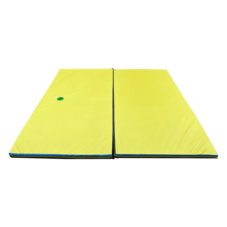 8*5 tapis d'eau en mousse pliée facile à rouler tapis de jeu flottant pour la piscine