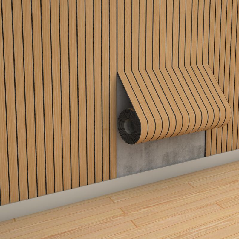 Panneau mou imperméable de gril d'IXPE avec la couche de protection de PVC pour le décor d'appartement