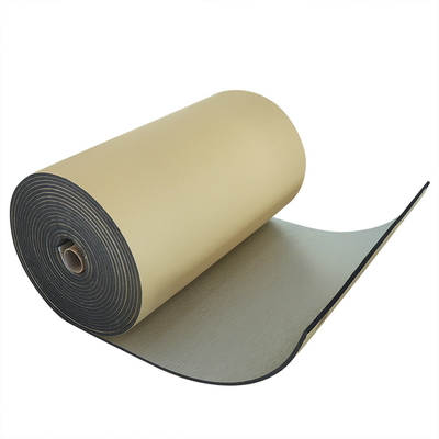 Résistant au feu XPE mousse isolante climatisée revêtue d'adhésif et de papier d'aluminium