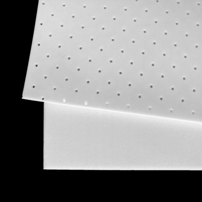 Anti-rétrécissement CO2 mousseuse feuille de mousse TPU poreuse légère pour la doublure des chaussures